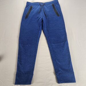 American Eagle Active Flex Blue Jogger Sweatpants Mens Small Zip Pockets